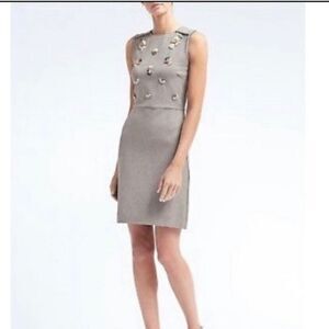 Banana Republic Pineapple Knit Dress Summer Rare Size 12